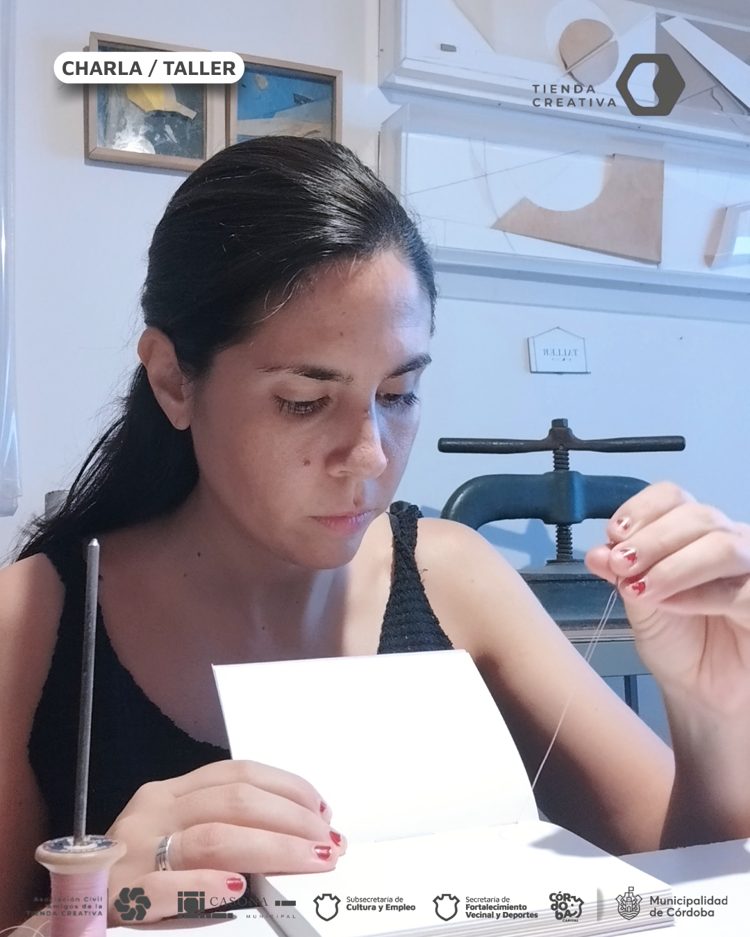 Charla- taller “Cartografía del papel” 
