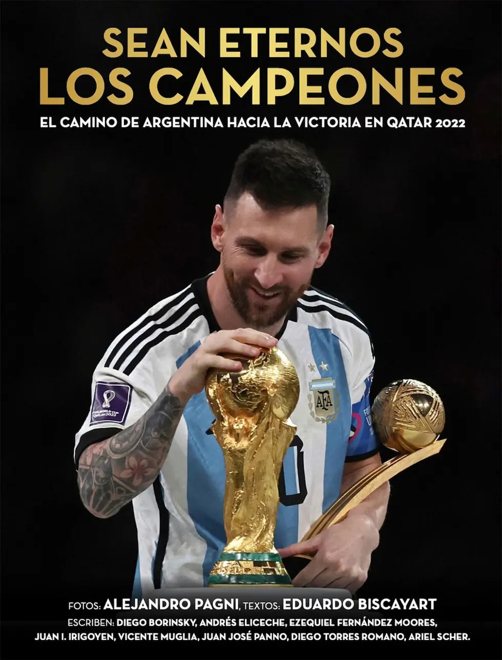 Presentación de libro y muestra “Sean eternos los campeones: el camino de Argentina hacia la victoria en Qatar 2022” 