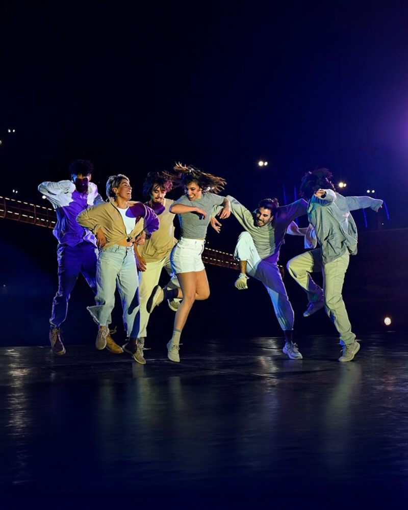 Acerca: Obra de danza teatro.