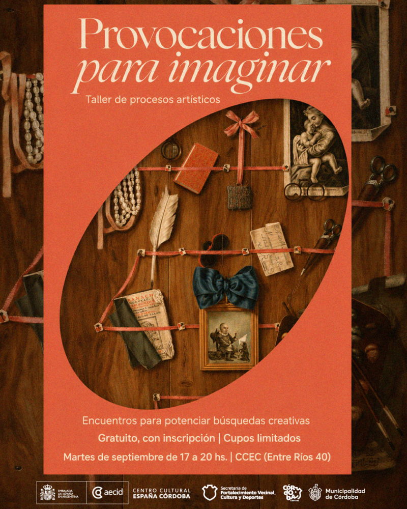 Provocaciones para imaginar. Taller de procesos artísticos -
Encuentros para potenciar búsquedas creativas
